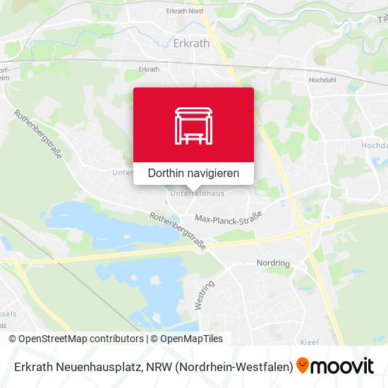 Erkrath Neuenhausplatz Karte