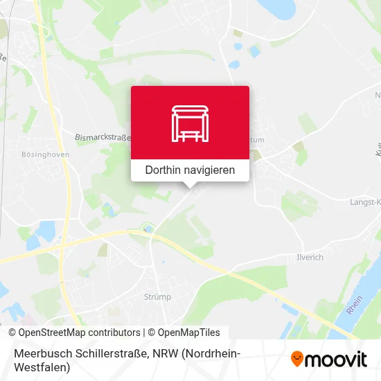 Meerbusch Schillerstraße Karte
