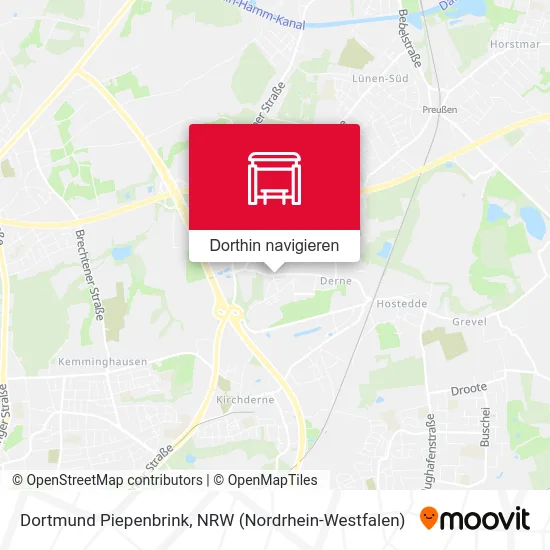 Dortmund Piepenbrink Karte