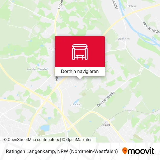 Ratingen Langenkamp Karte