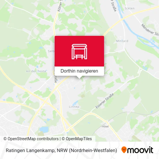 Ratingen Langenkamp Karte