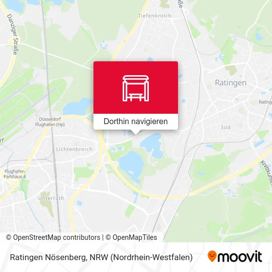 Ratingen Nösenberg Karte