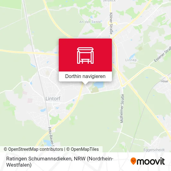 Ratingen Schumannsdieken Karte
