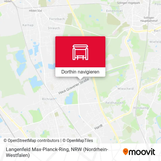 Langenfeld Max-Planck-Ring Karte