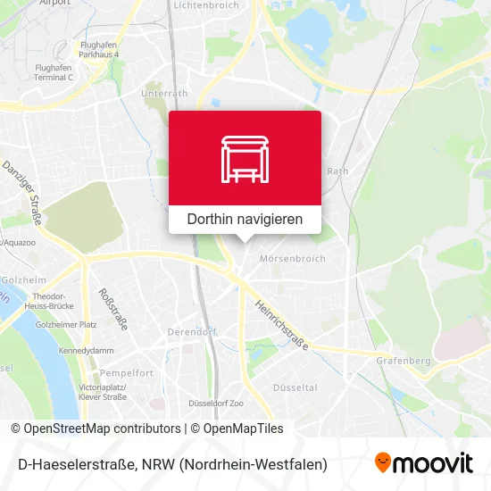 D-Haeselerstraße Karte