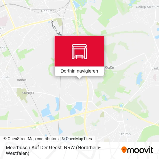 Meerbusch Auf Der Geest Karte