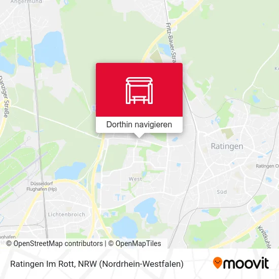 Ratingen Im Rott Karte