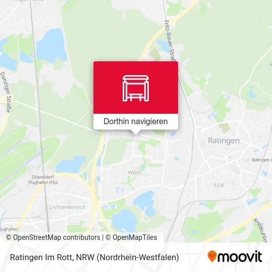 Ratingen Im Rott Karte