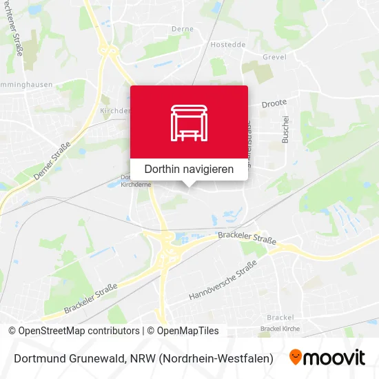 Dortmund Grunewald Karte