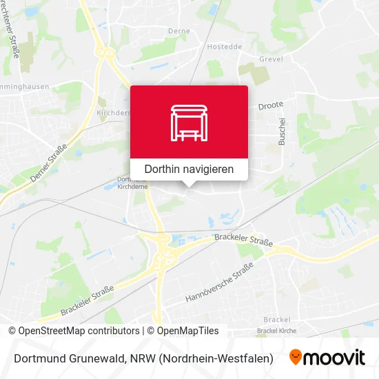 Dortmund Grunewald Karte