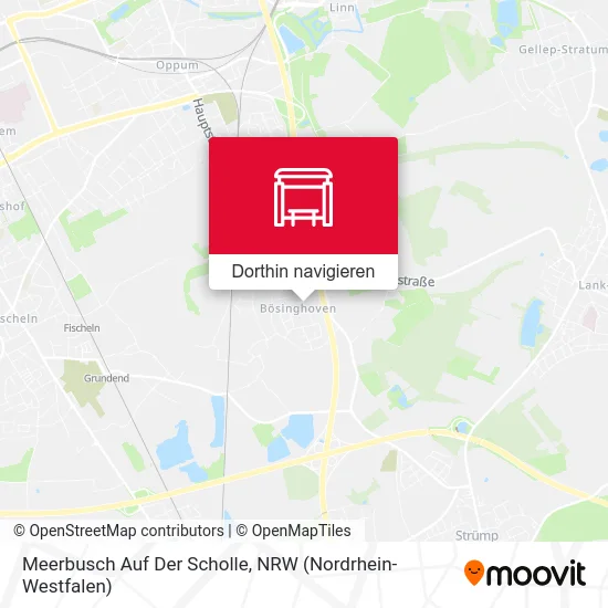 Meerbusch Auf Der Scholle Karte