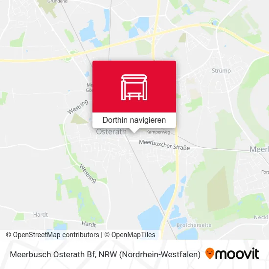 Meerbusch Osterath Bf Karte