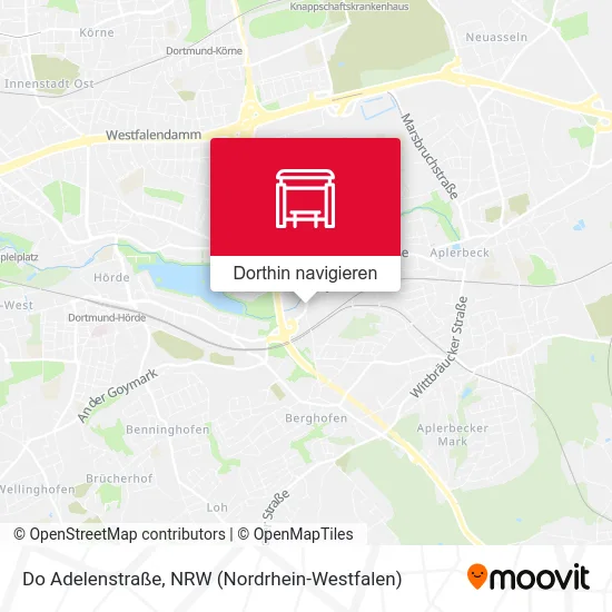 Do Adelenstraße Karte