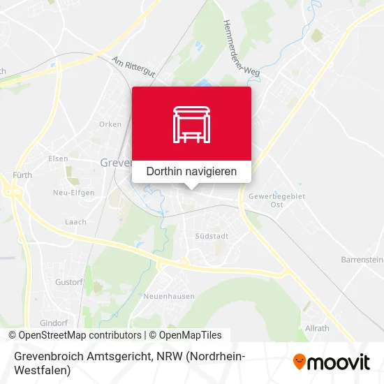 Grevenbroich Amtsgericht Karte