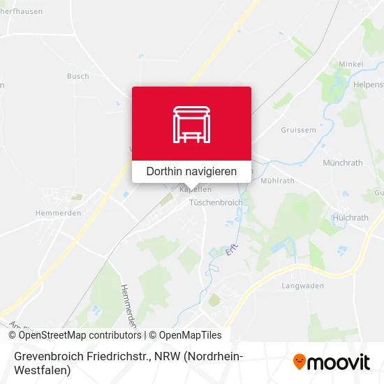 Grevenbroich Friedrichstr. Karte