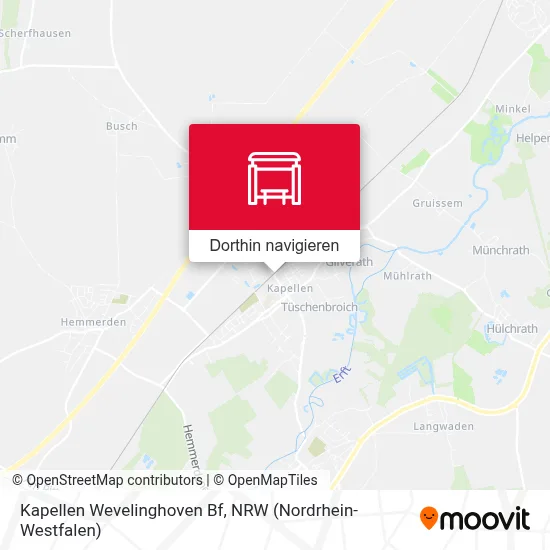 Kapellen Wevelinghoven Bf Karte