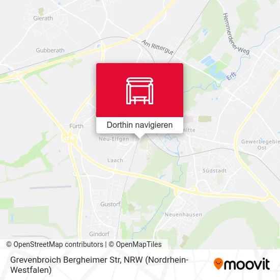 Grevenbroich Bergheimer Str Karte