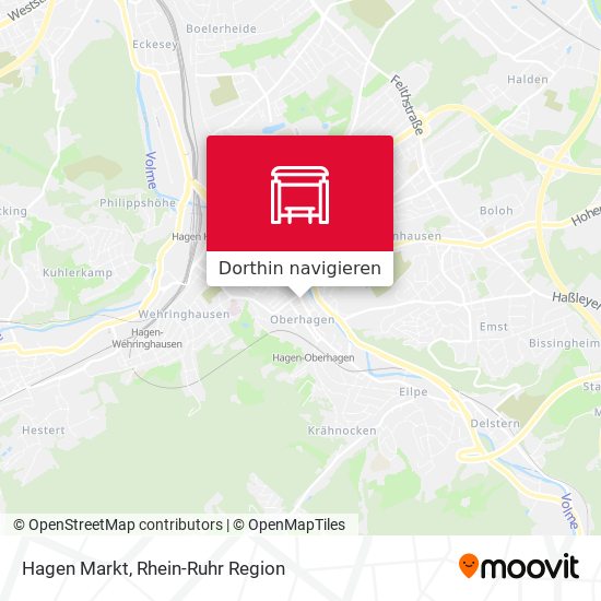 Hagen Markt Karte