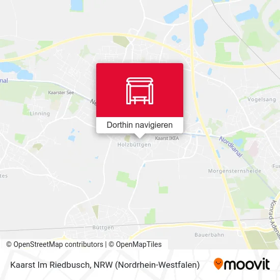 Kaarst Im Riedbusch Karte