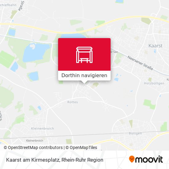 Kaarst am Kirmesplatz Karte