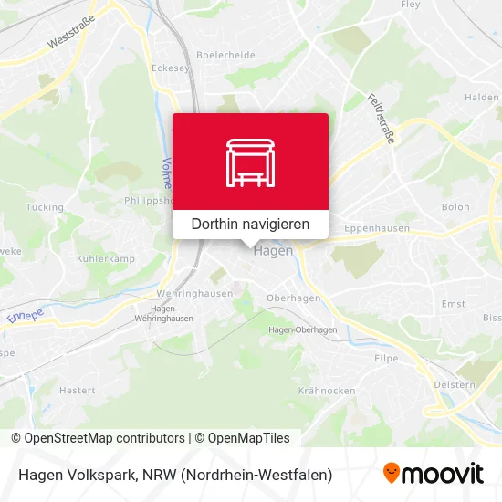 Hagen Volkspark Karte