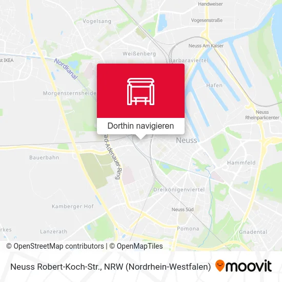 Neuss Robert-Koch-Str. Karte