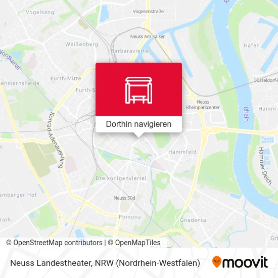 Neuss Landestheater Karte
