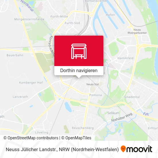 Neuss Jülicher Landstr. Karte