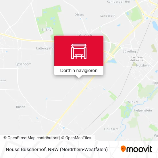 Neuss Buscherhof Karte
