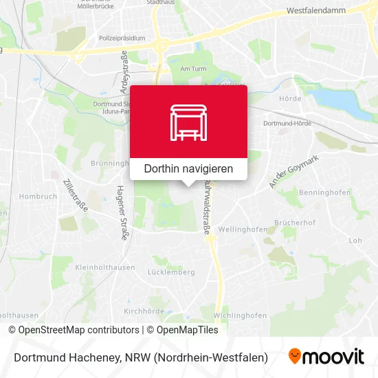 Dortmund Hacheney Karte