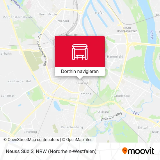 Neuss Süd S Karte