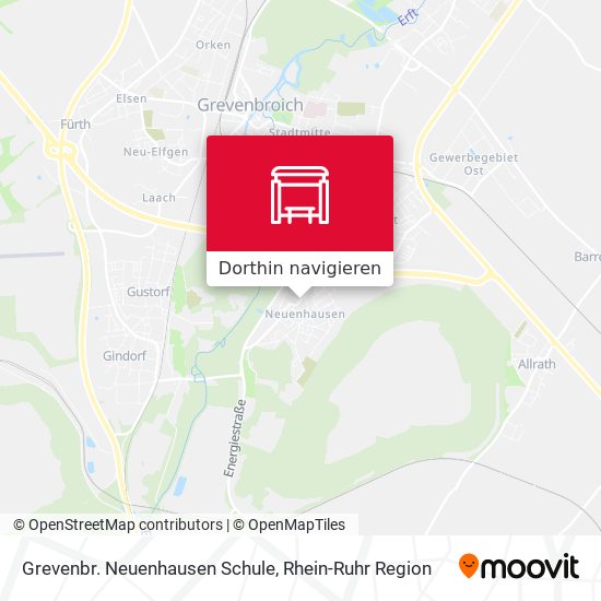 Grevenbr. Neuenhausen Schule Karte