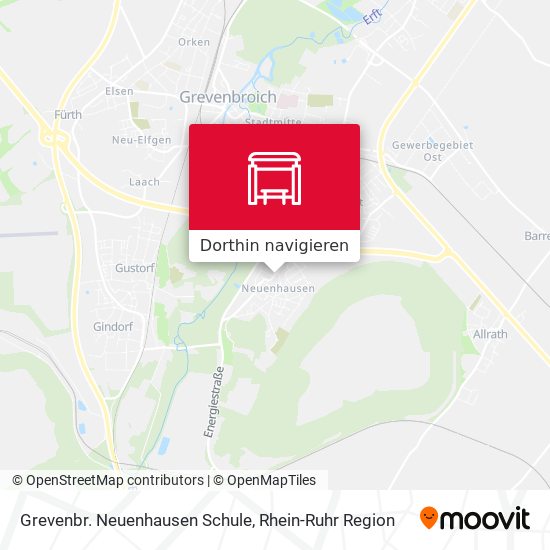 Grevenbr. Neuenhausen Schule Karte