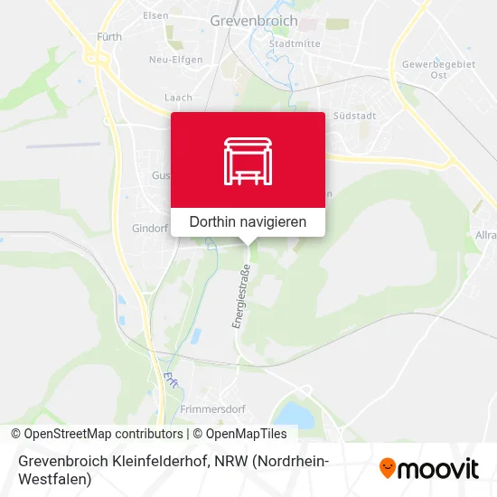 Grevenbroich Kleinfelderhof Karte