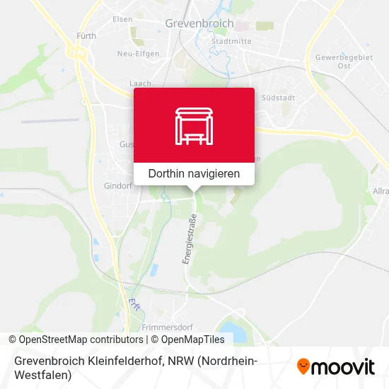 Grevenbroich Kleinfelderhof Karte