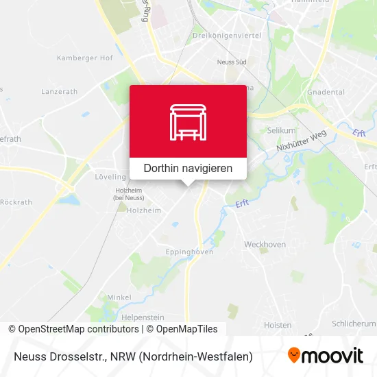 Neuss Drosselstr. Karte