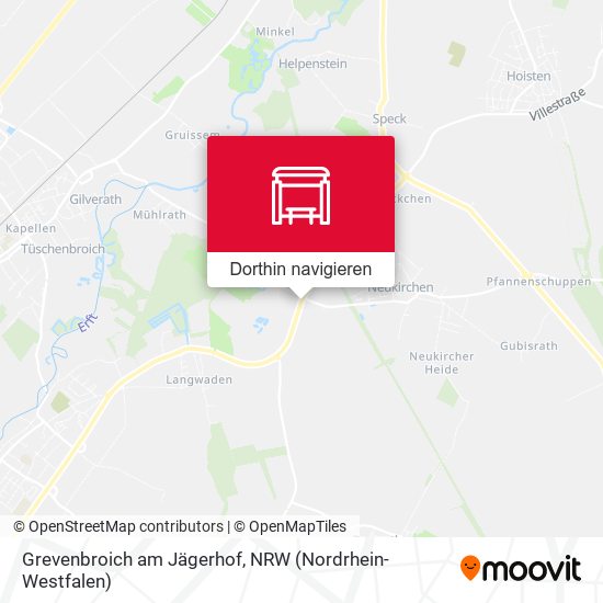 Grevenbroich am Jägerhof Karte