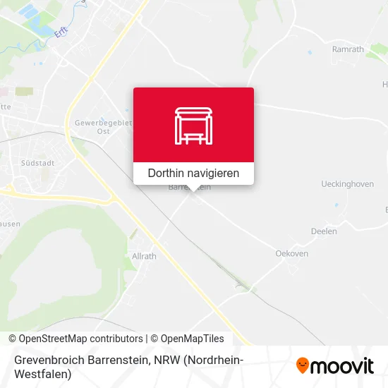 Grevenbroich Barrenstein Karte