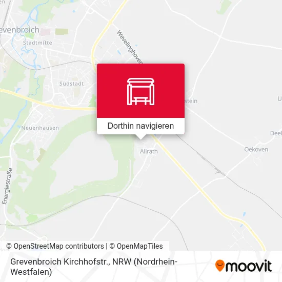 Grevenbroich Kirchhofstr. Karte