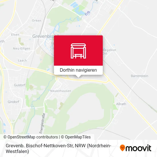 Grevenb. Bischof-Nettkoven-Str Karte