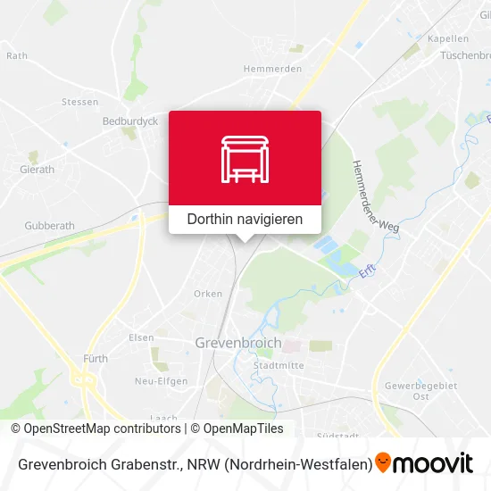 Grevenbroich Grabenstr. Karte