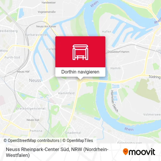 Neuss Rheinpark-Center Süd Karte