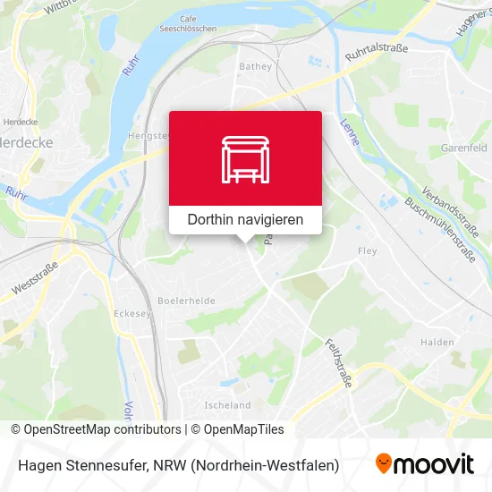 Hagen Stennesufer Karte