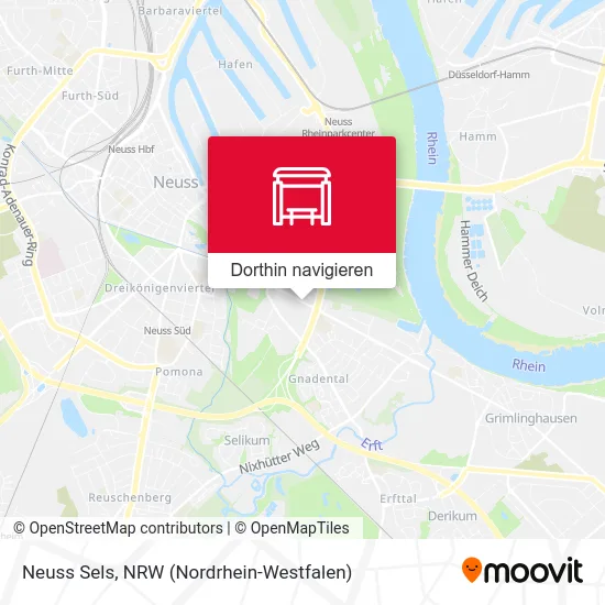 Neuss Sels Karte