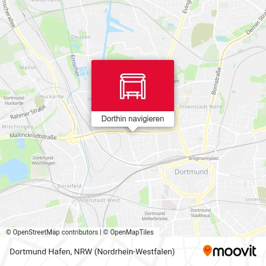 Dortmund Hafen Karte