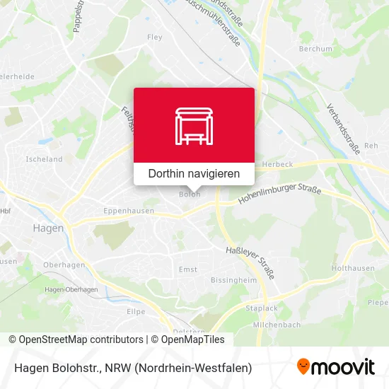 Hagen Bolohstr. Karte