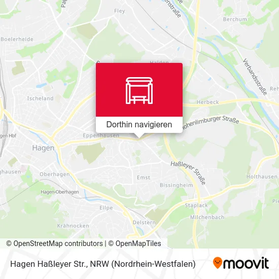 Hagen Haßleyer Str. Karte