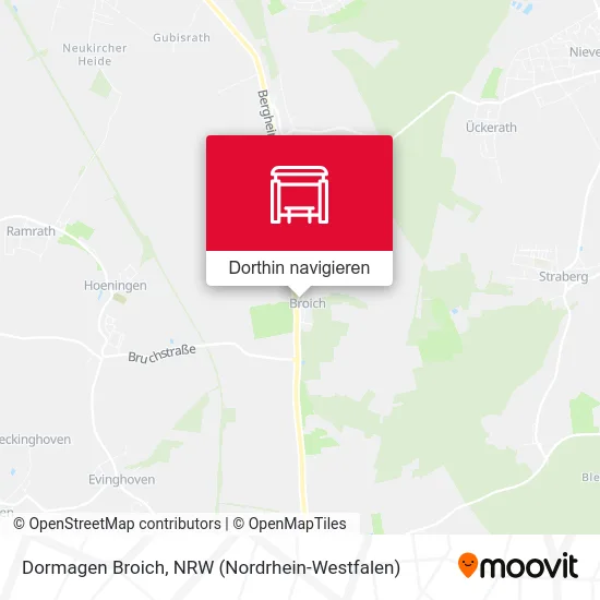Dormagen Broich Karte