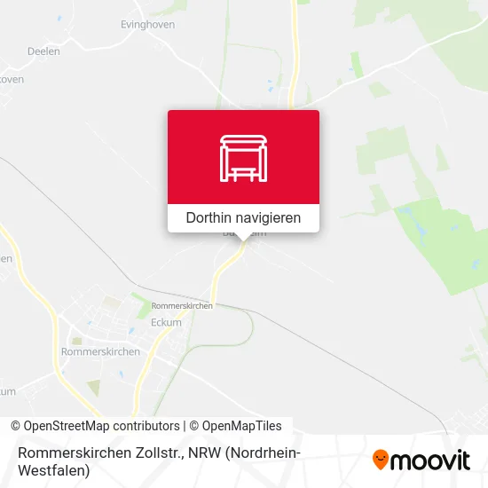 Rommerskirchen Zollstr. Karte