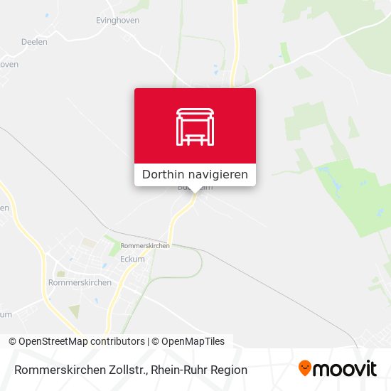 Rommerskirchen Zollstr. Karte